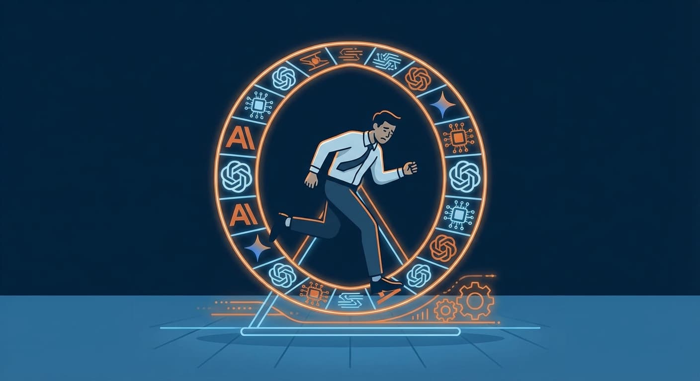 The AI Treadmill: How to Stop Chasing Tools and Start Using Them